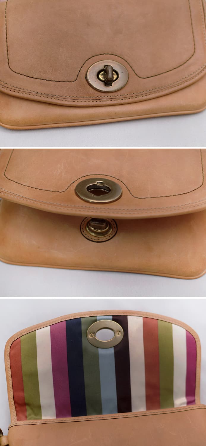 코치 (COACH) 클래식 레거시 글러브레더 체인 미니 클러치.핸들백 상품이미지8