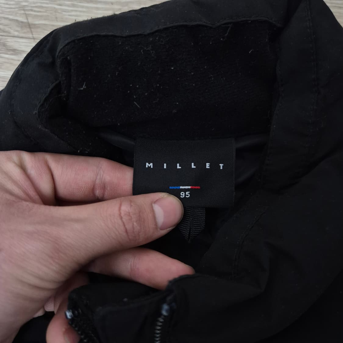밀레 스탠다드 로고 라이트 경량패딩 점퍼 M(95) 상품이미지5