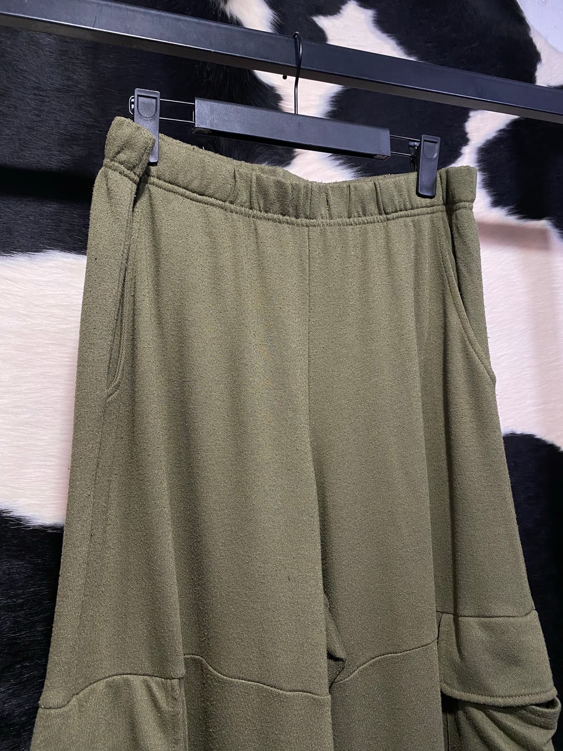 Horn 나비 프린팅 디테일 카코 추리닝 팬츠 상품이미지2