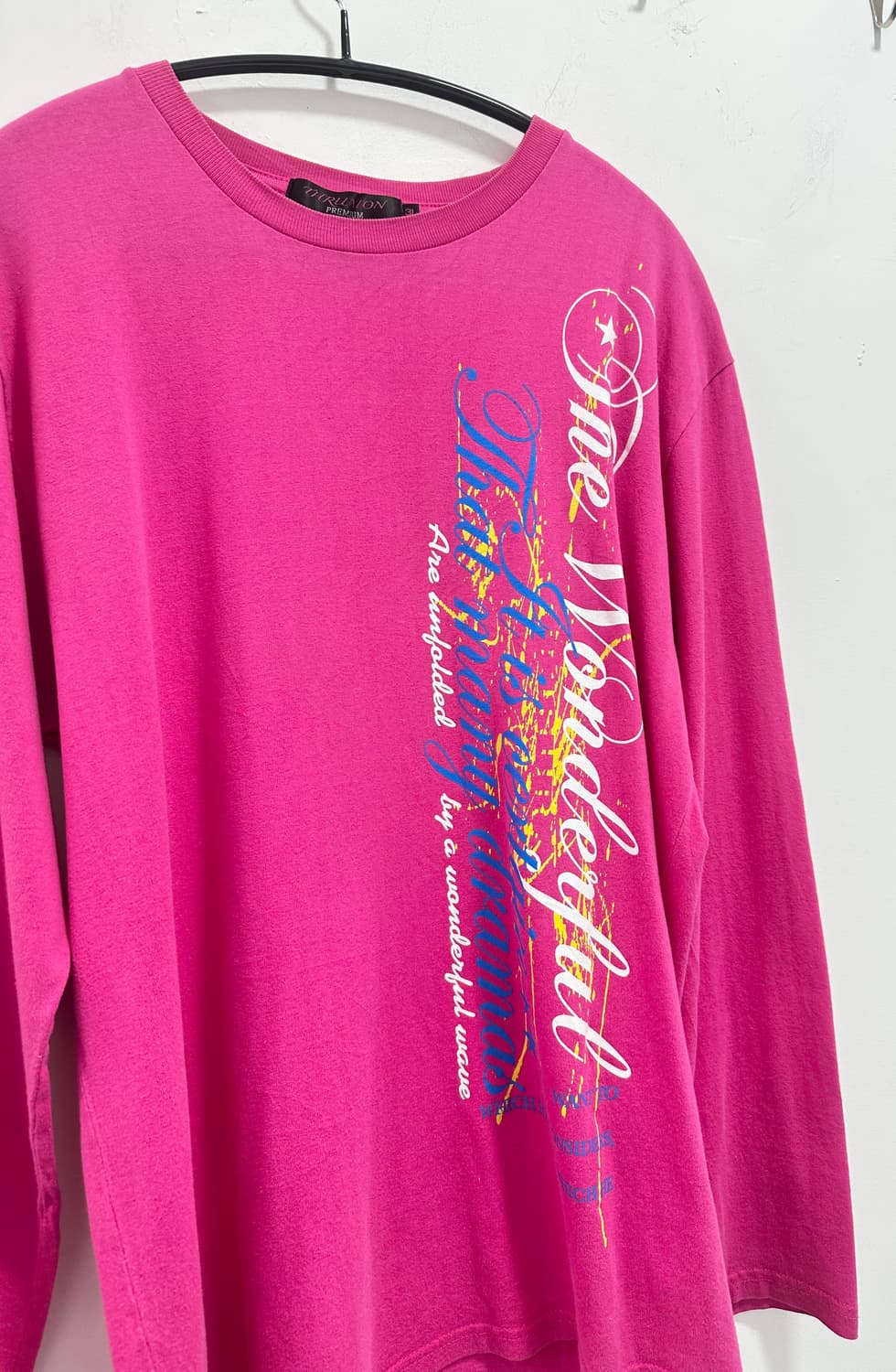 Thruxton gothic lettering pink sleeve 상품이미지2