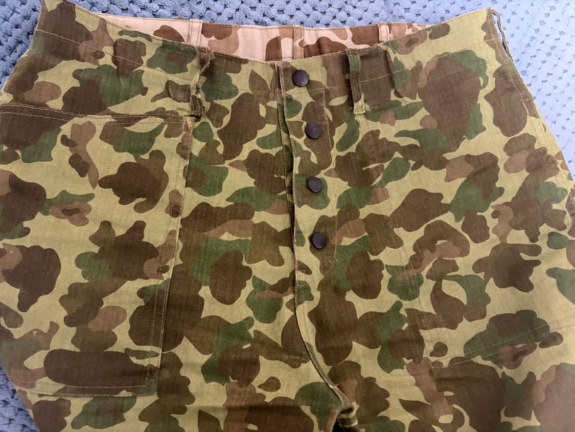 세계2차대전 미해병대 덕헌터 덕카모 팬츠 상품이미지5