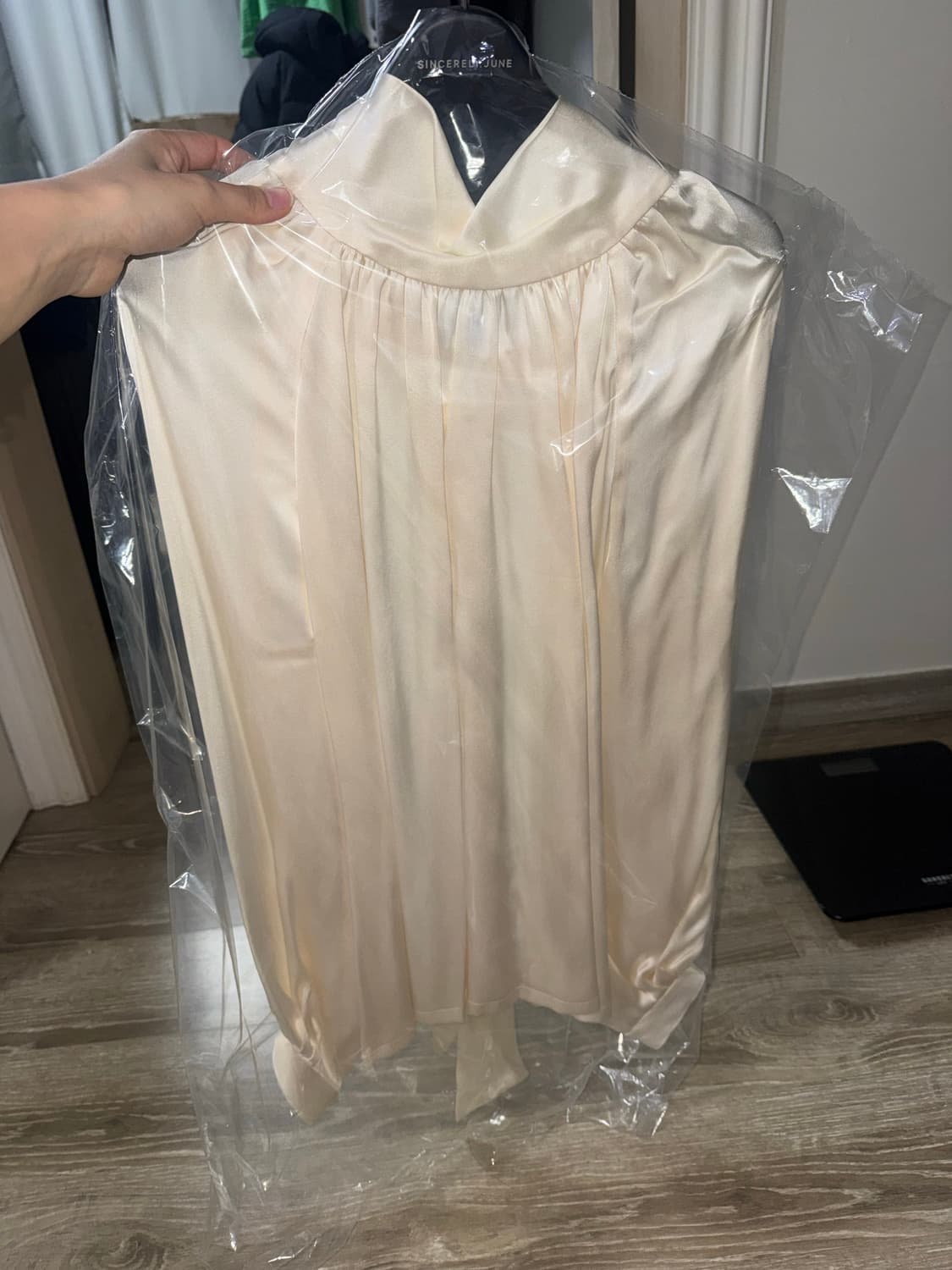 신시얼리준 실크 블라우스 모나코 셔츠 상품이미지6