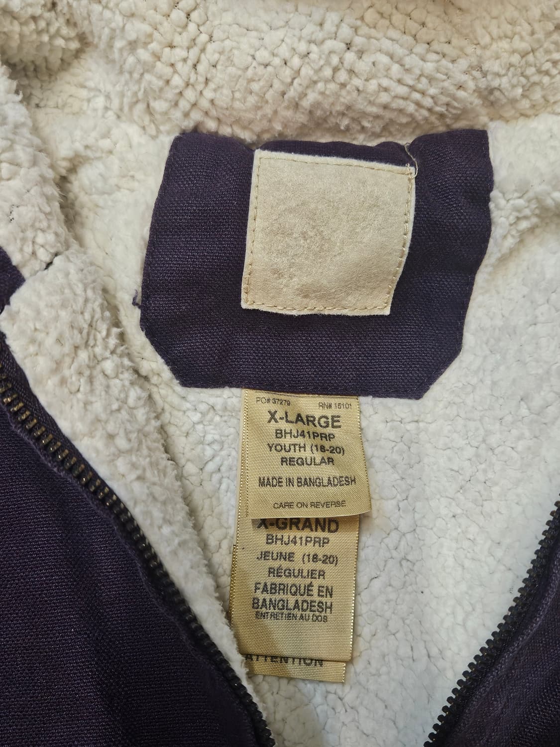 셰르파 안감 워크자켓  상품이미지3