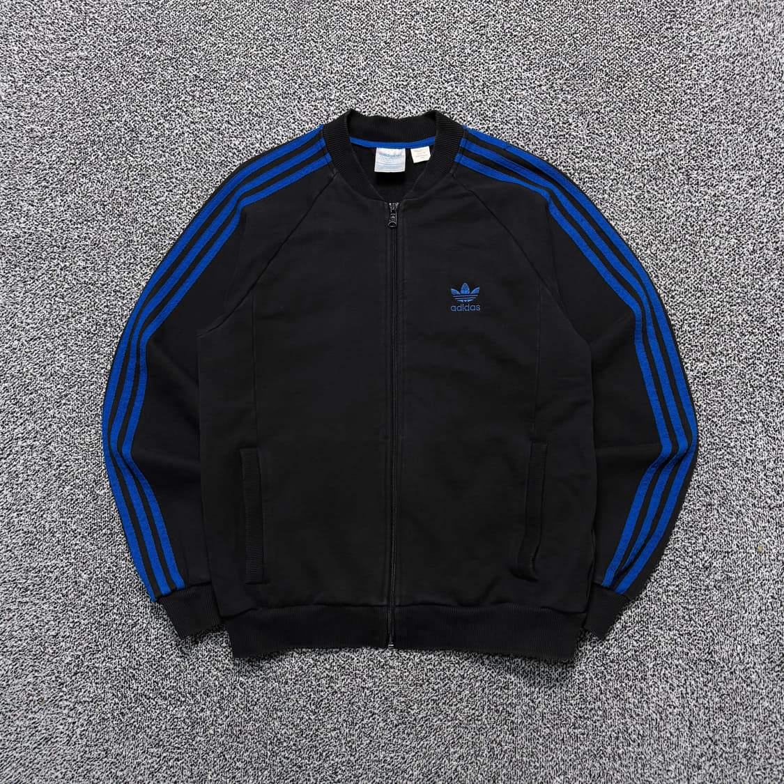 Name : 아디다스 올드스쿨 사이드라인 블랙컬러 코튼져지 :)  상품이미지1