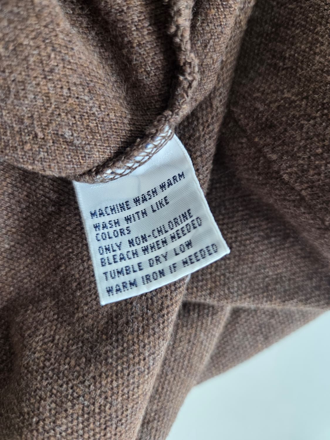 폴로 랄프로렌 브라운 카라 롱 슬리브 브라운 M 상품이미지6