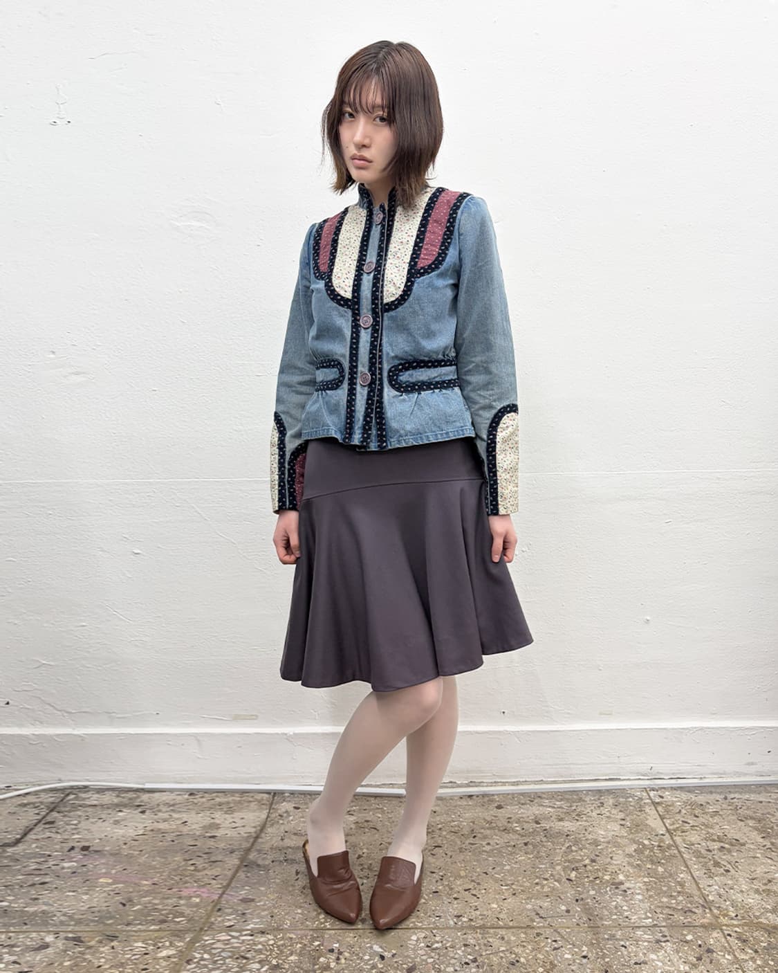 마크 제이콥스 패널 플레어 스커트 상품이미지5