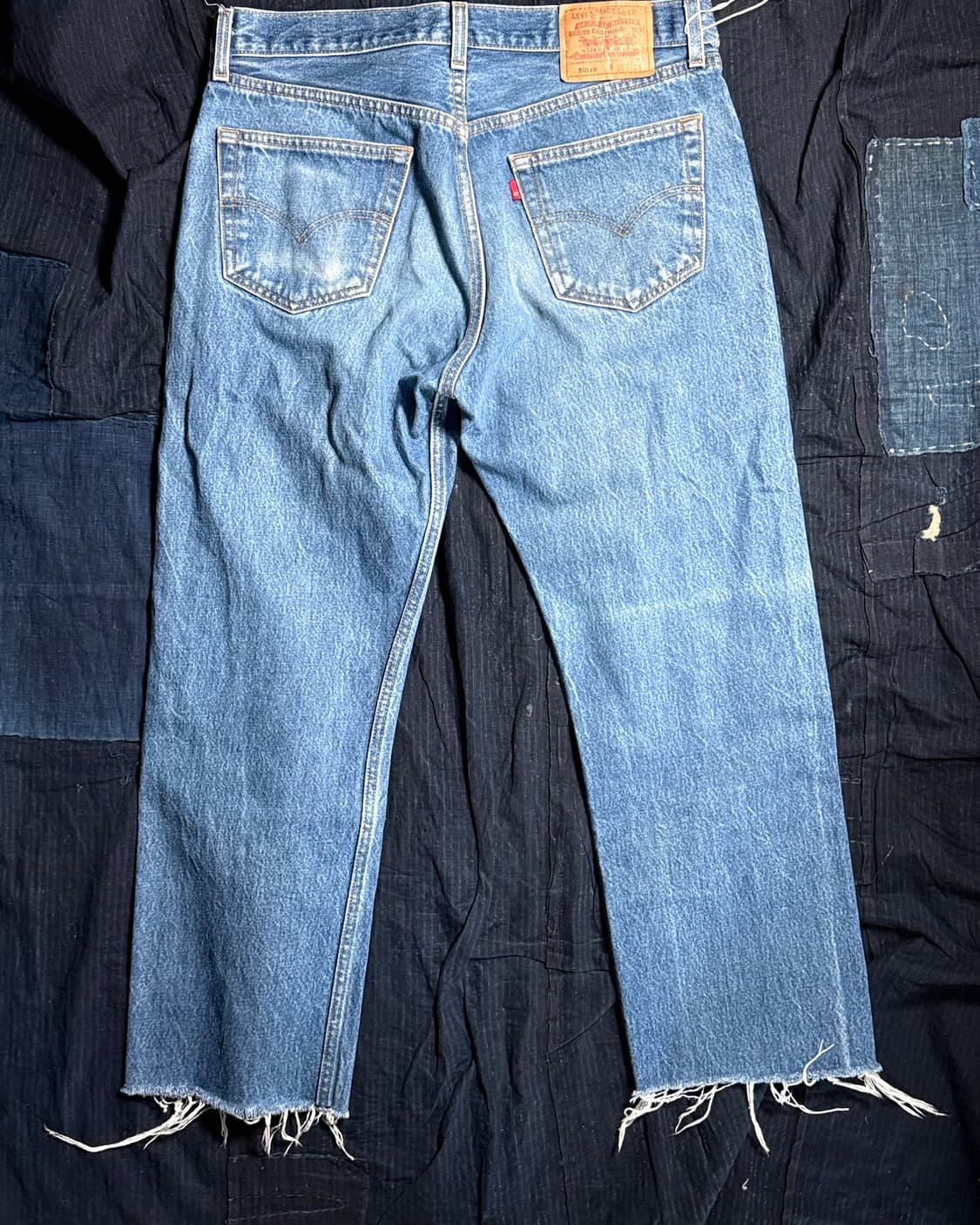 00‘s 리바이스 501 스트레이트핏 데님 팬츠 35 상품이미지6