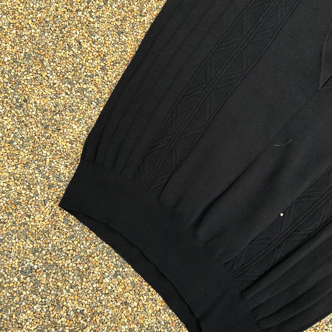 입생로랑(YSL)블랙 니트 베스트 상품이미지3