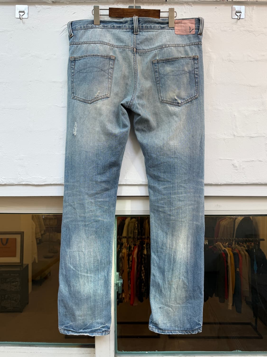 DonaN 도난 맵스트리 디스트로이드 데님 진 W38 상품이미지5