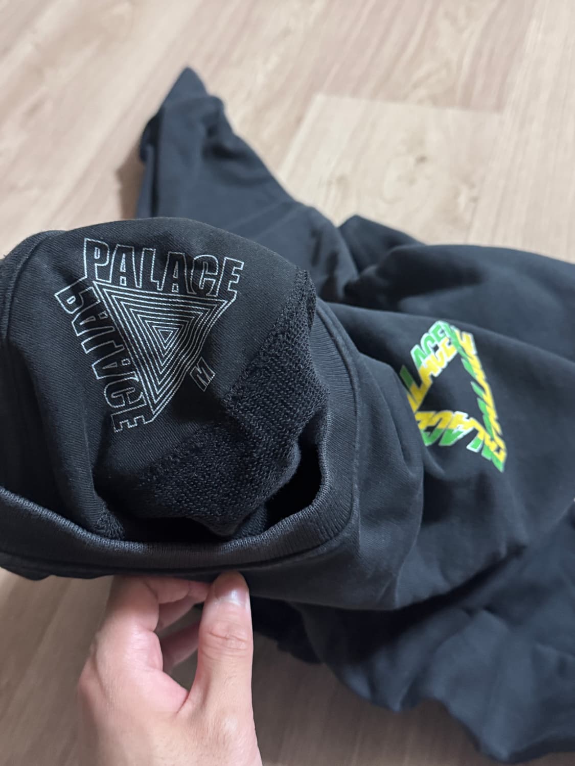 팔라스 스플릿 P3 크루넥 블랙 - 19FW M 상품이미지5