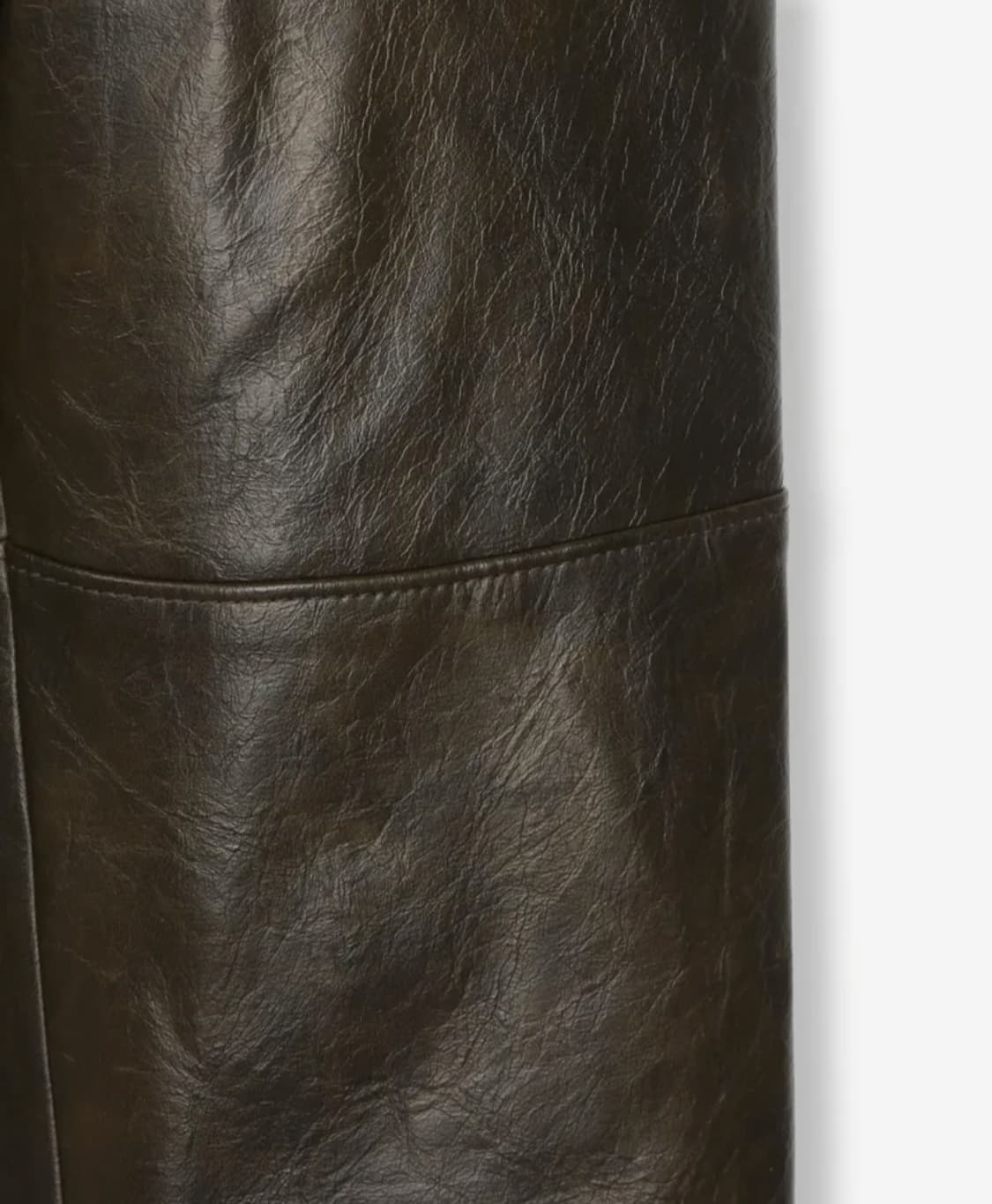 beslow washed leather car coat brown m 상품이미지7