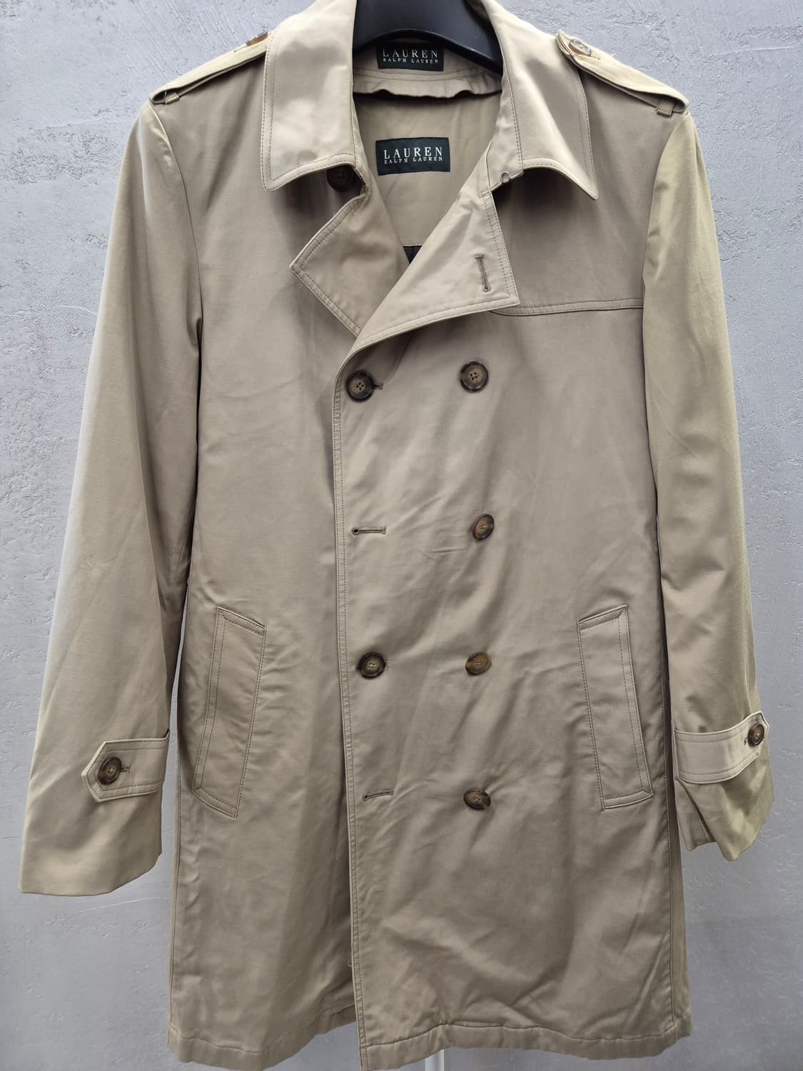 랄프로렌 베이지 트렌치 코트 38S 상품이미지2
