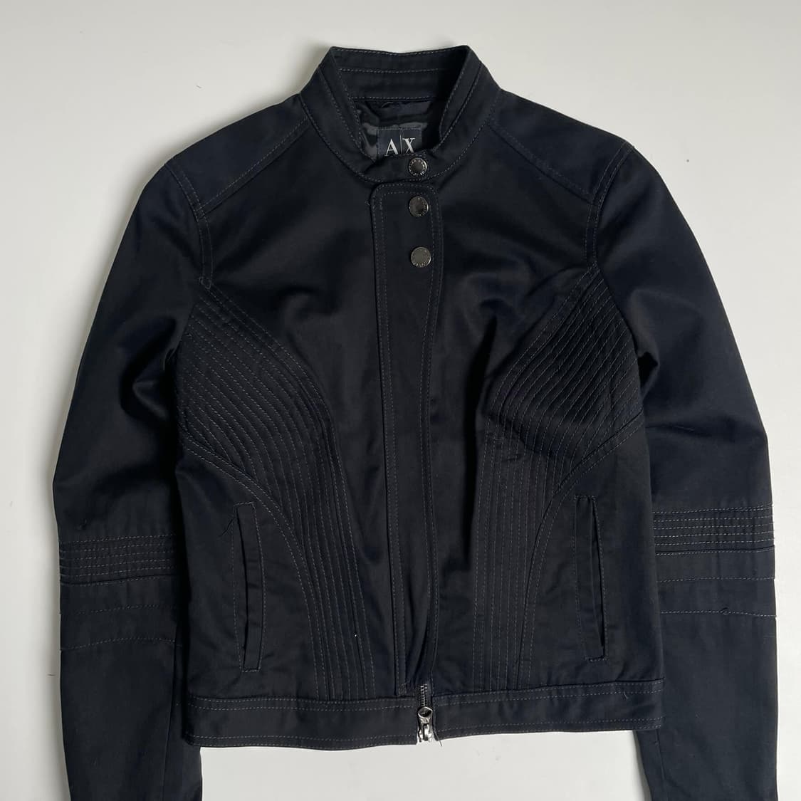 Armani exchange 코튼 스티치 집업 자켓 상품이미지2