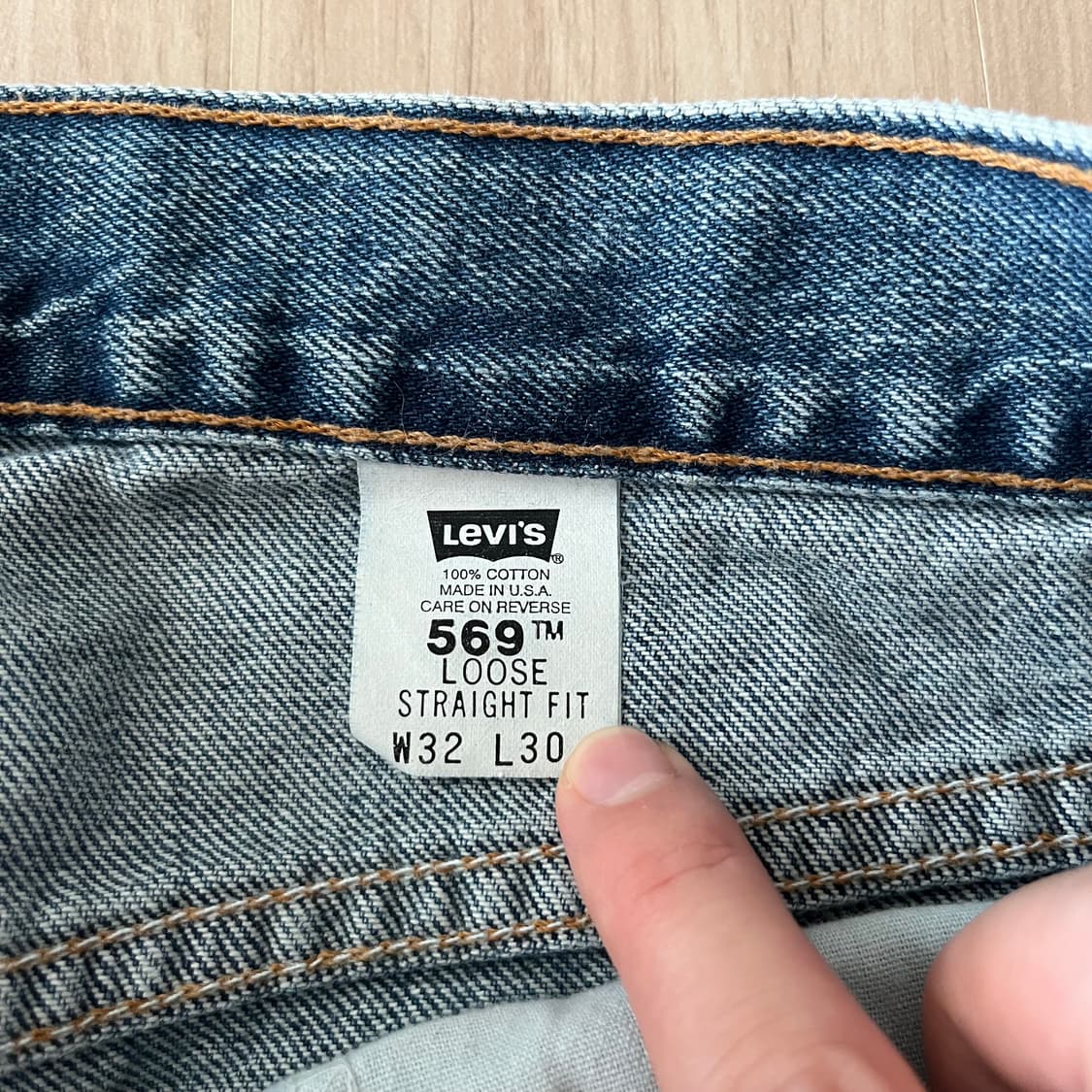 [32X30] 빈티지 리바이스 569 made in usa 상품이미지2
