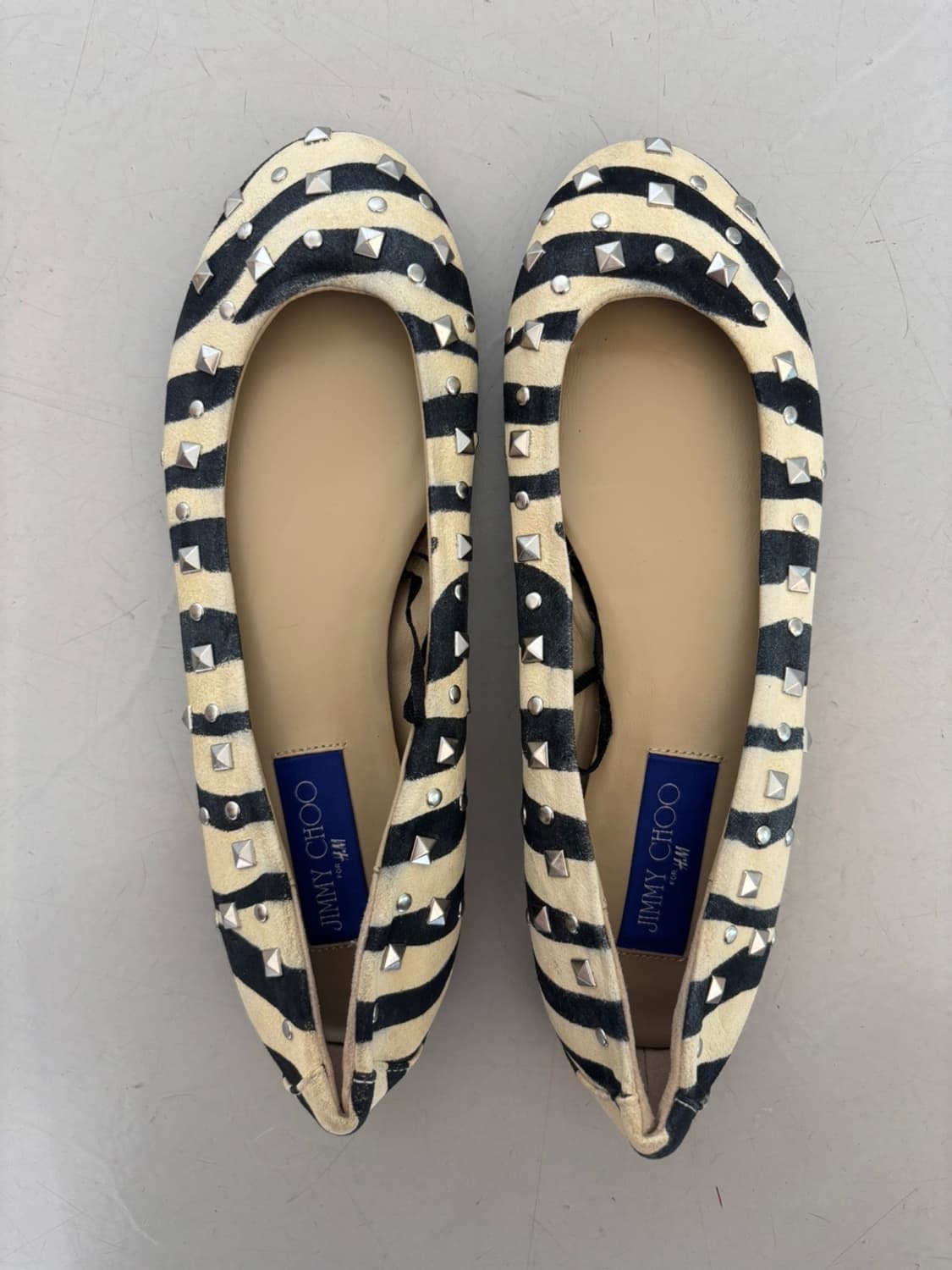 (New) Jimmy Choo X H&M Flat Shoes 상품이미지2