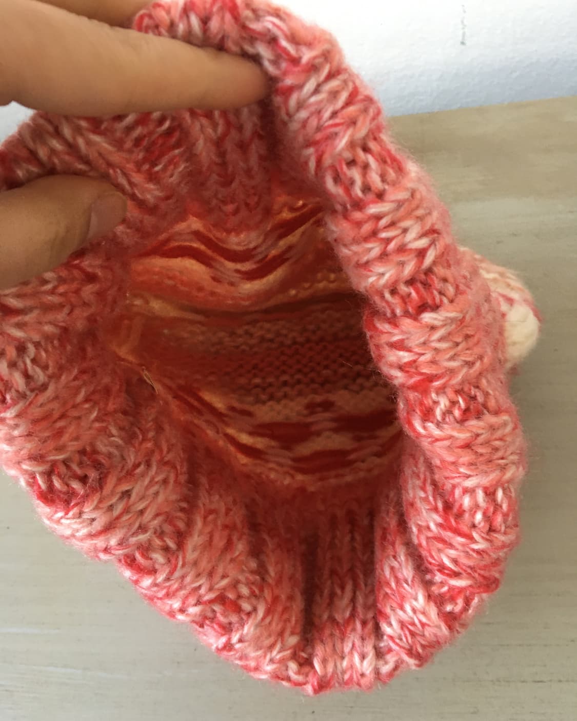  pom pattern knit beanie 상품이미지4