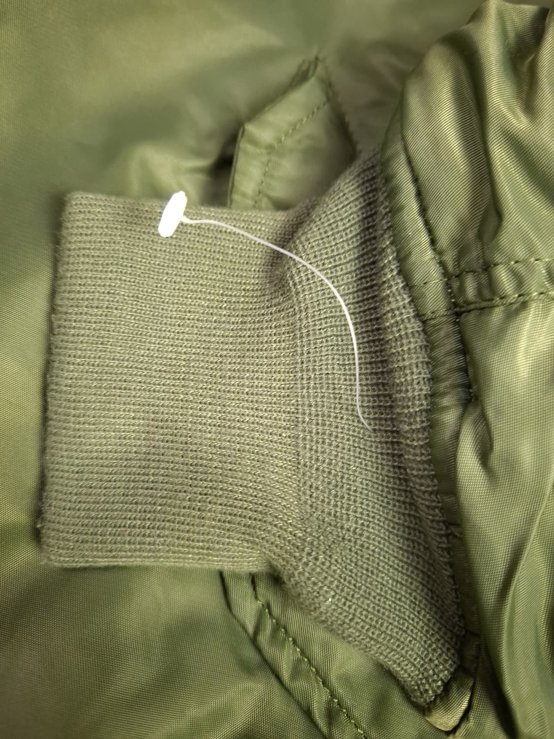 새제품급 KNOX 알파사 N-3B 항공자켓 상품이미지7