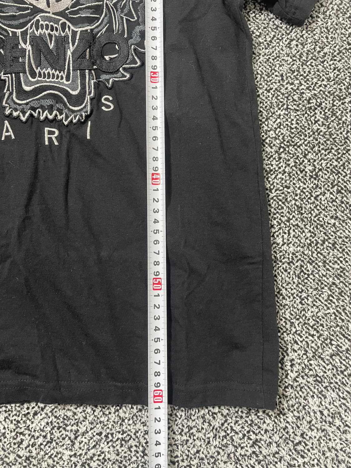 빈티지9. 겐조 KENZO 타이거 반소매 반팔 블랙 티셔츠 상품이미지6