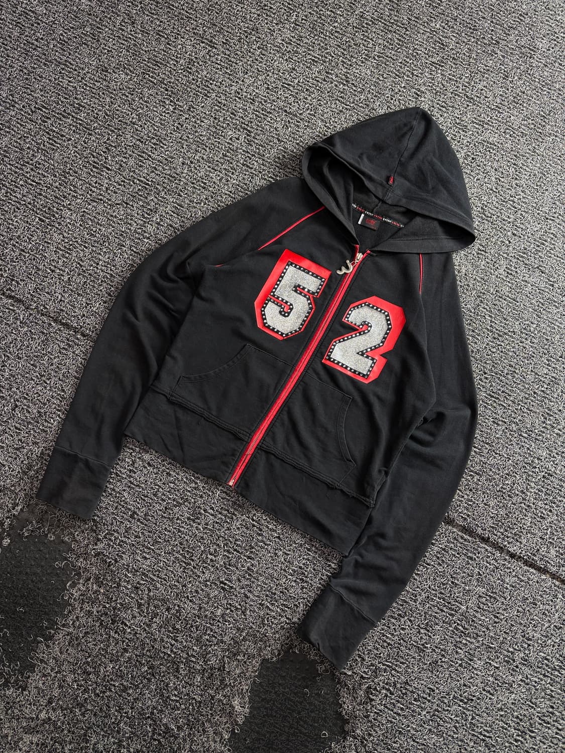 에비수 Y2K 빅로고 아카이브 후디 집업 4188 상품이미지1