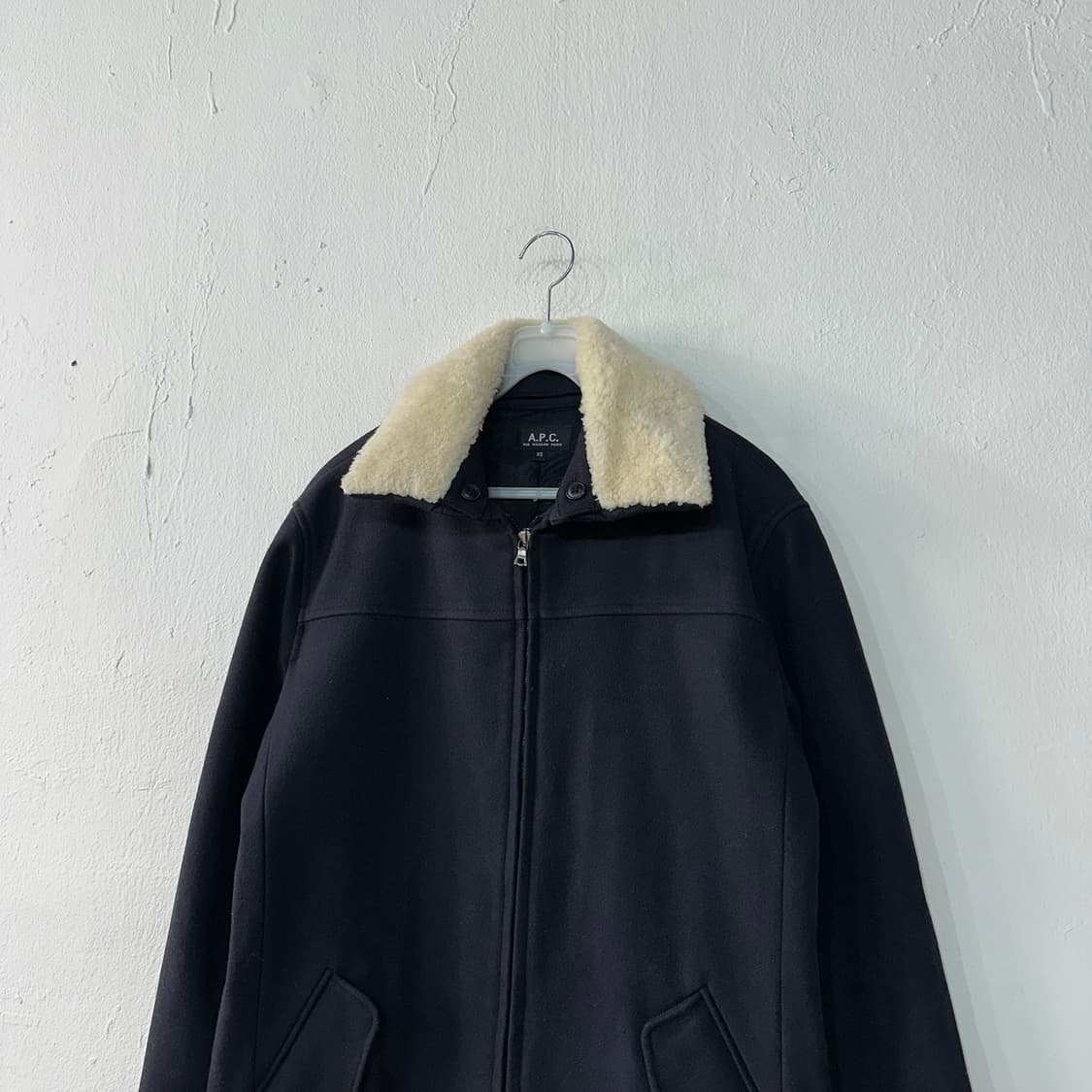 APC 아페쎄 양털카라 자켓 90 상품이미지2