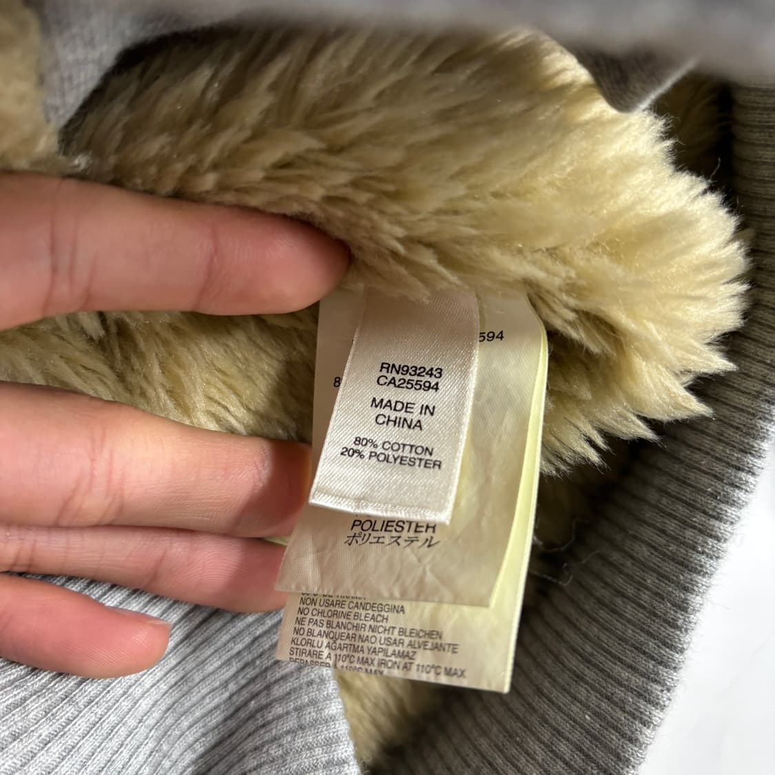 디젤 퍼 후드집업 상품이미지8