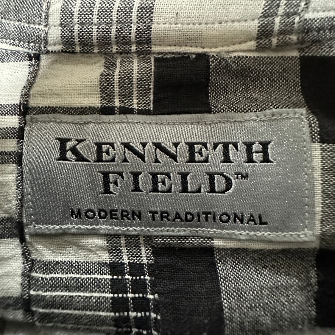 KENNETH FIELD usa made patchwork shirt 상품이미지3