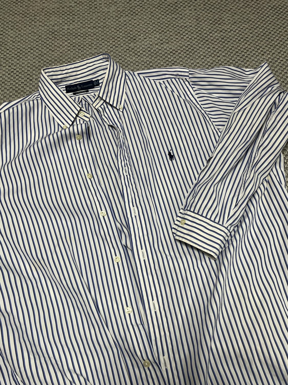 폴로 스트라이프 줄무늬 셔츠 남방 상품이미지1