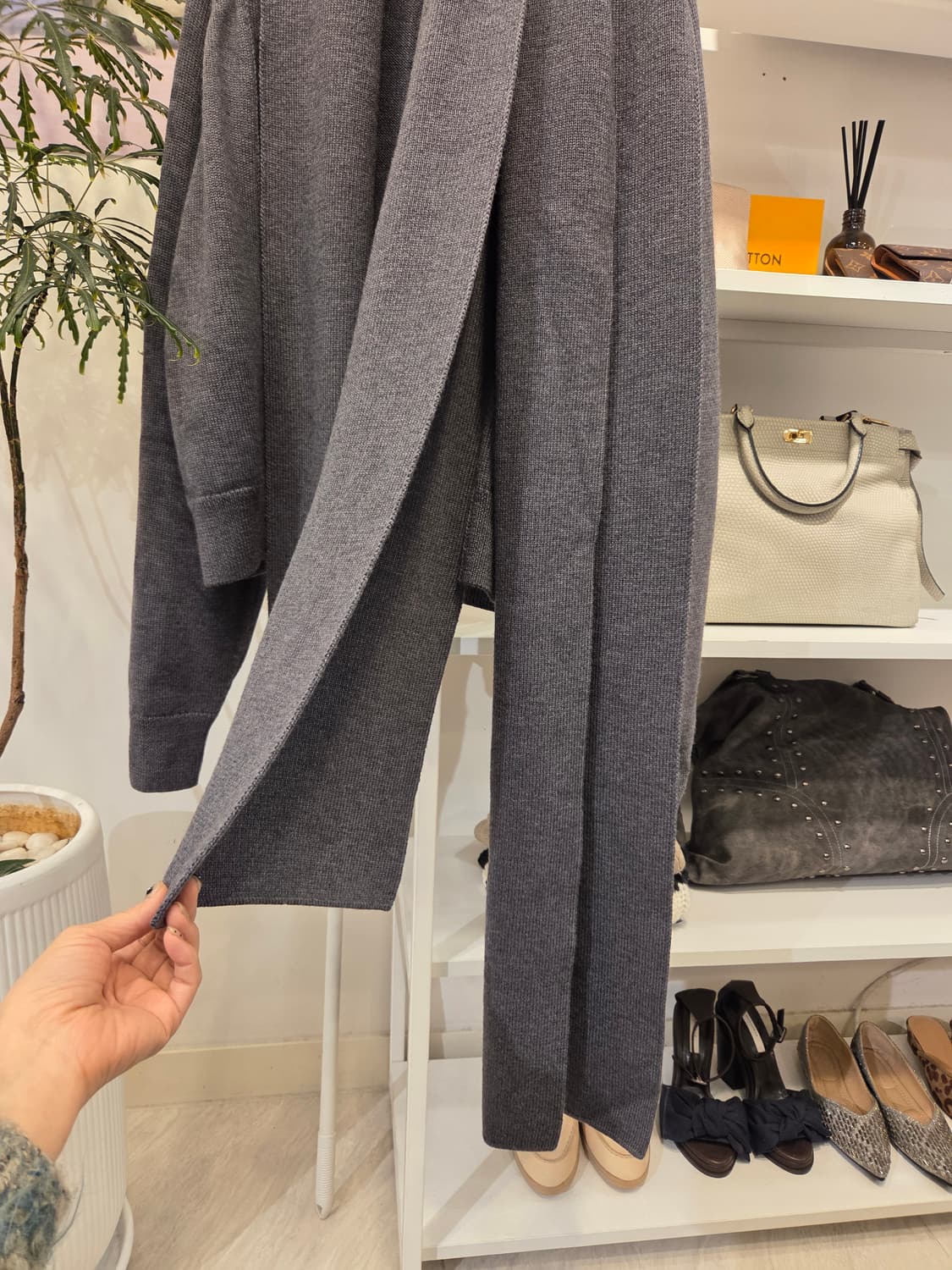 ALAIA 알라이아 머플러 가디건 상품이미지7