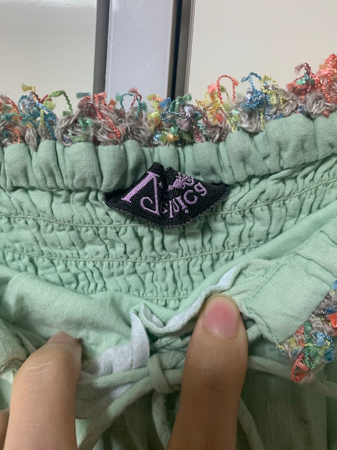 레이어드 모리걸 하구미 튜브탑 상품이미지4