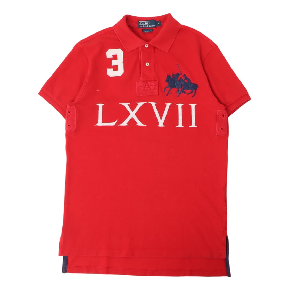 폴로 랄프로렌 레드 빅포니 LXVII pk 티셔츠 상품이미지1