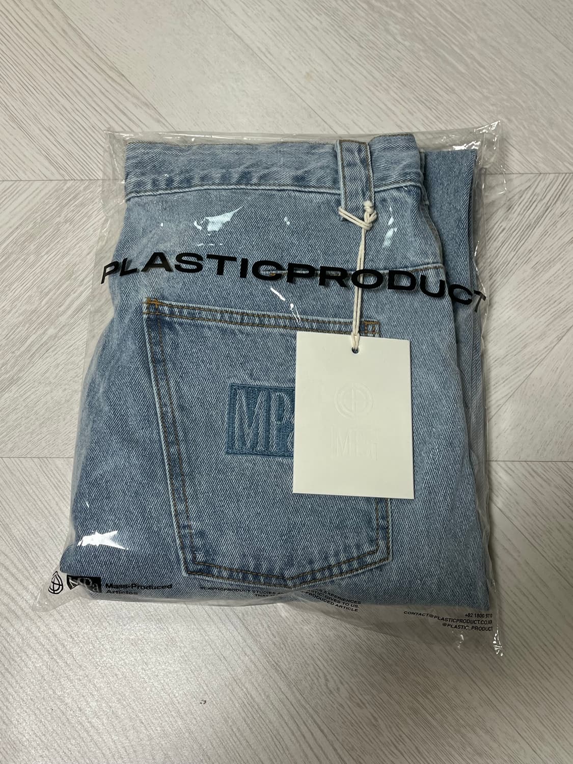 플라스틱프로덕트 DRIFT DENIM PANTS (L) 상품이미지3