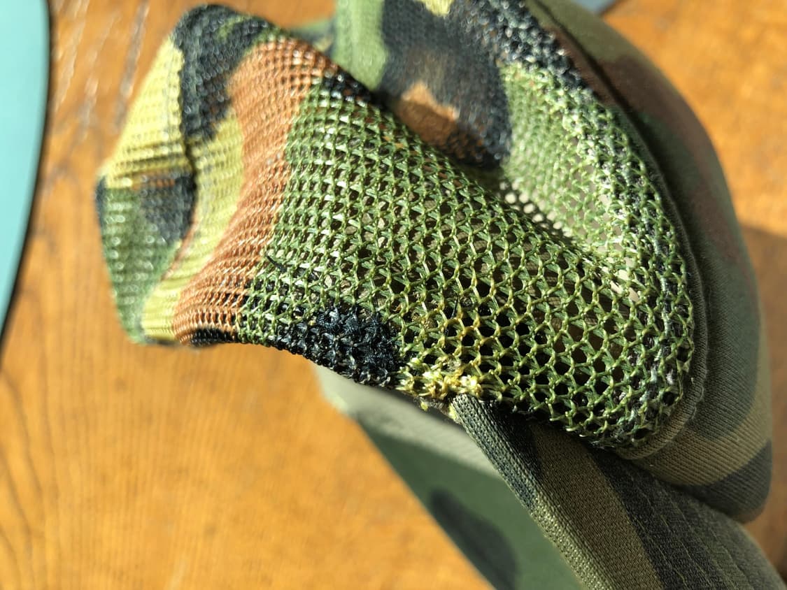 90s 스투시 카모 트러커 모자 상품이미지9