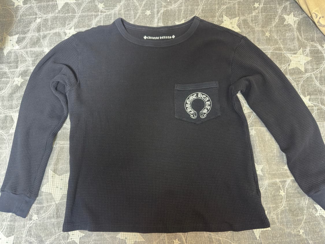 크롬하츠 홀슈스 프로랄 와플 니트 상품이미지1