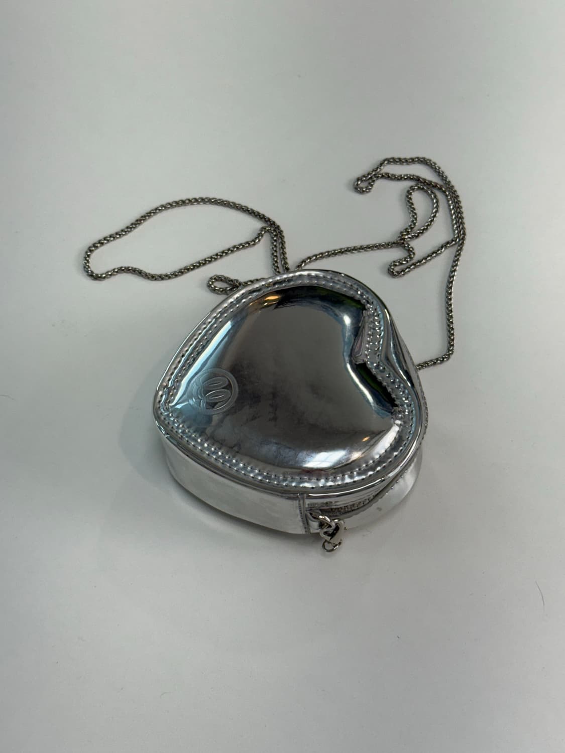 랭앤루 하트 실버 체인 미니백 상품이미지2