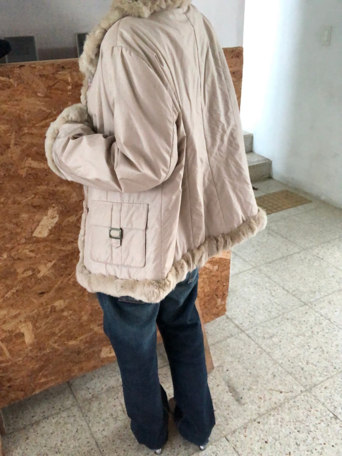 fur trimming jk 상품이미지3