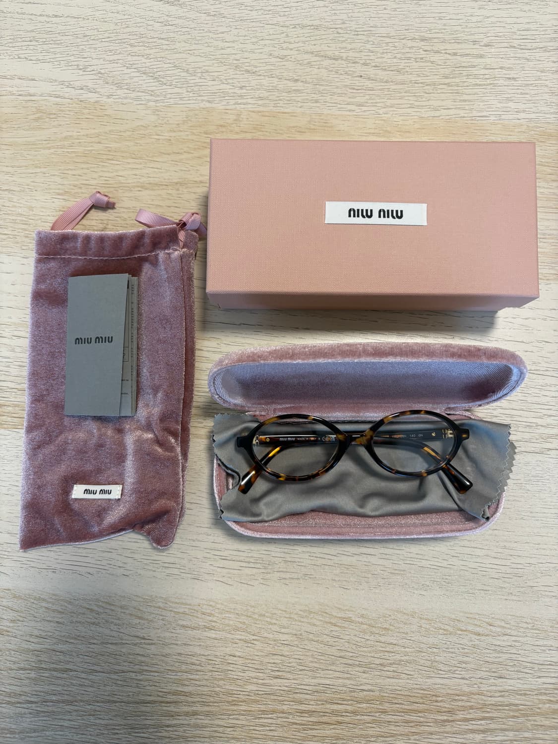 미우미우 리가드 안경 상품이미지1