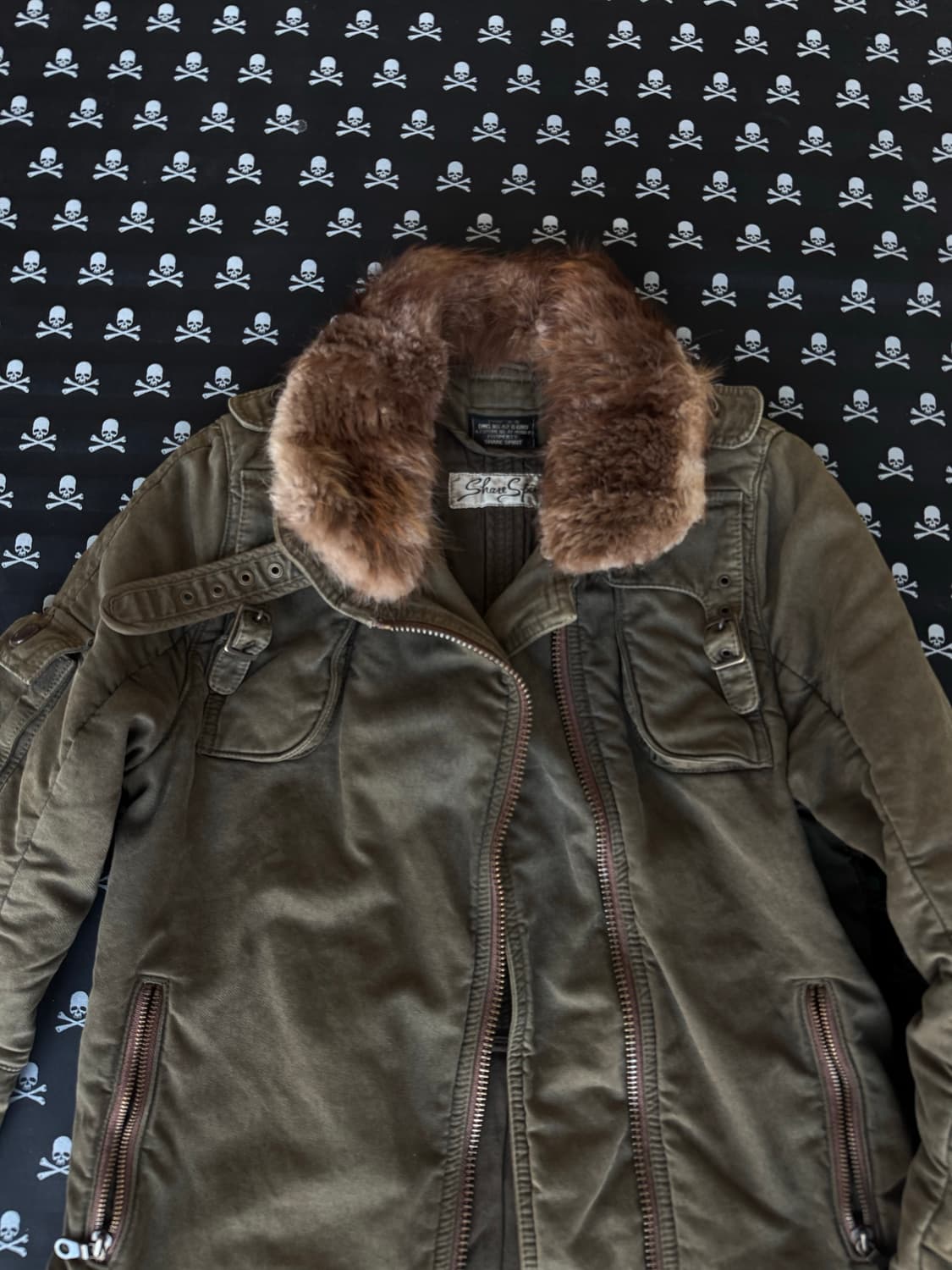 “Share Spirit” Archive Fur jacket 상품이미지5