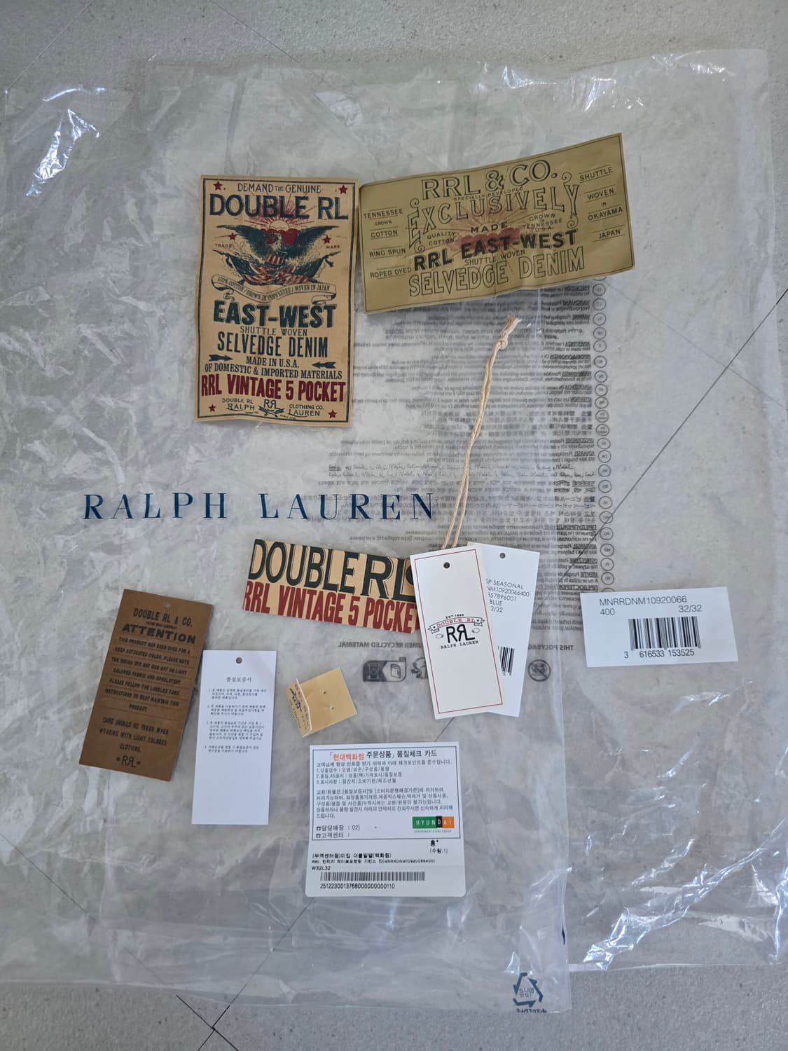 32x32 더블알엘 빈티지 파이브포켓 기빈스 상품이미지4