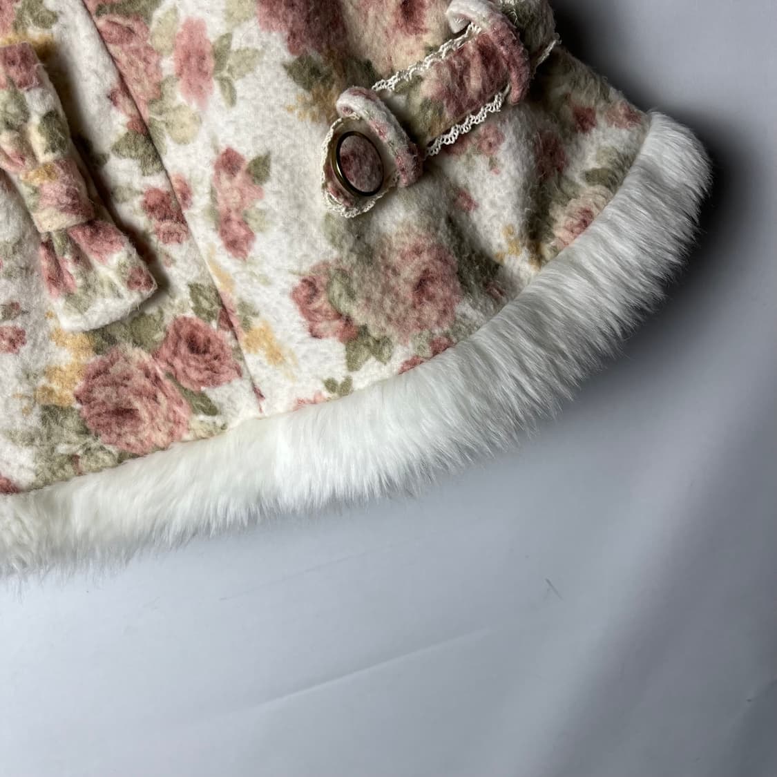 [LIZ LISA] 리즈리사 고전 로걀 플로럴 케이프 상품이미지4