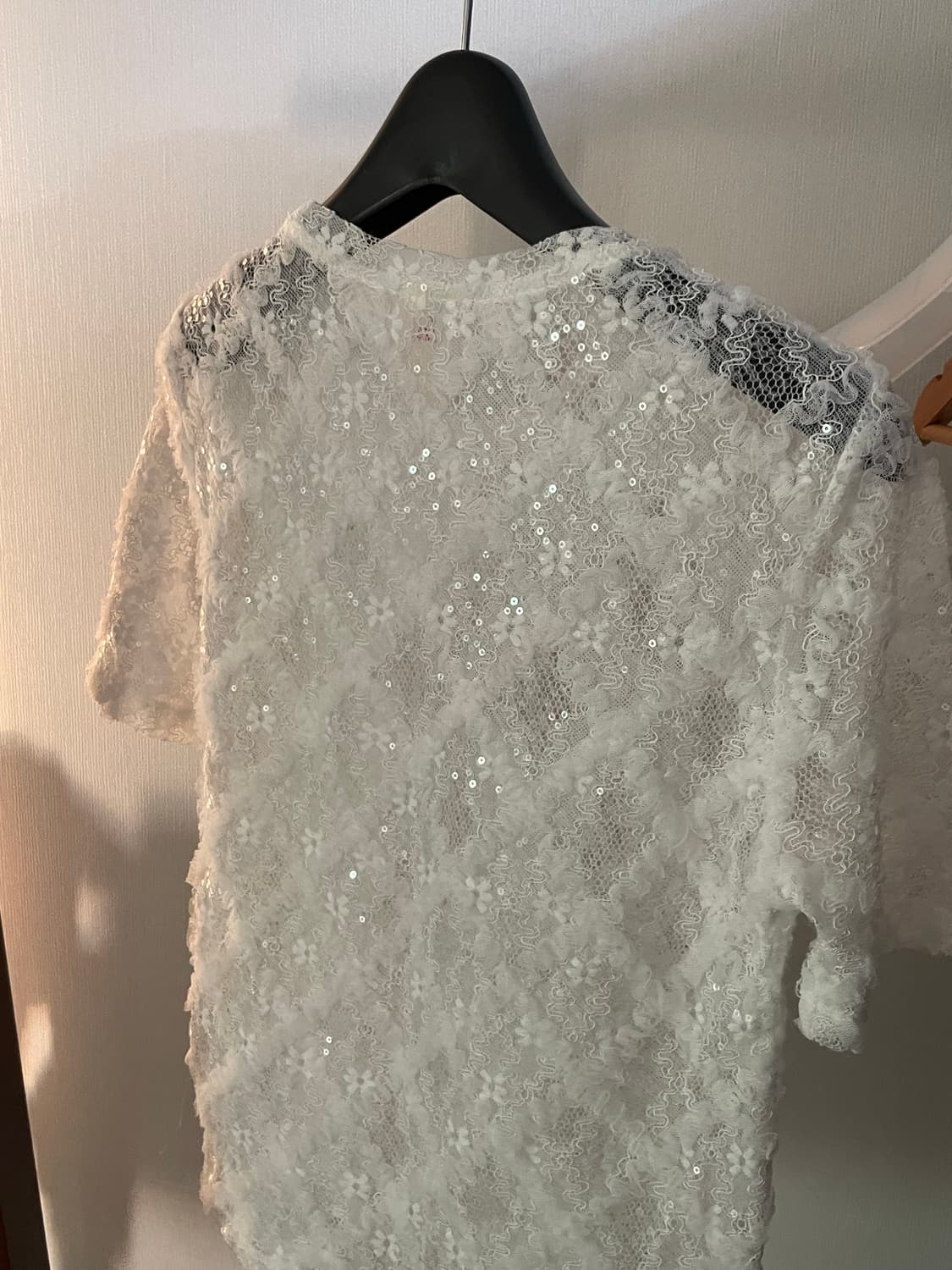 티크 teak lace spangle top 상품이미지2
