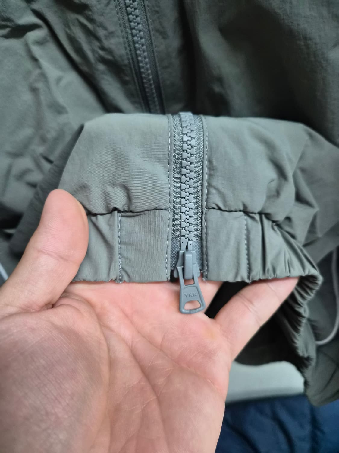 2XL) 무신사 스탠다드 파이핑 라인 오버사이즈 트랙 자켓 팝니다 상품이미지3