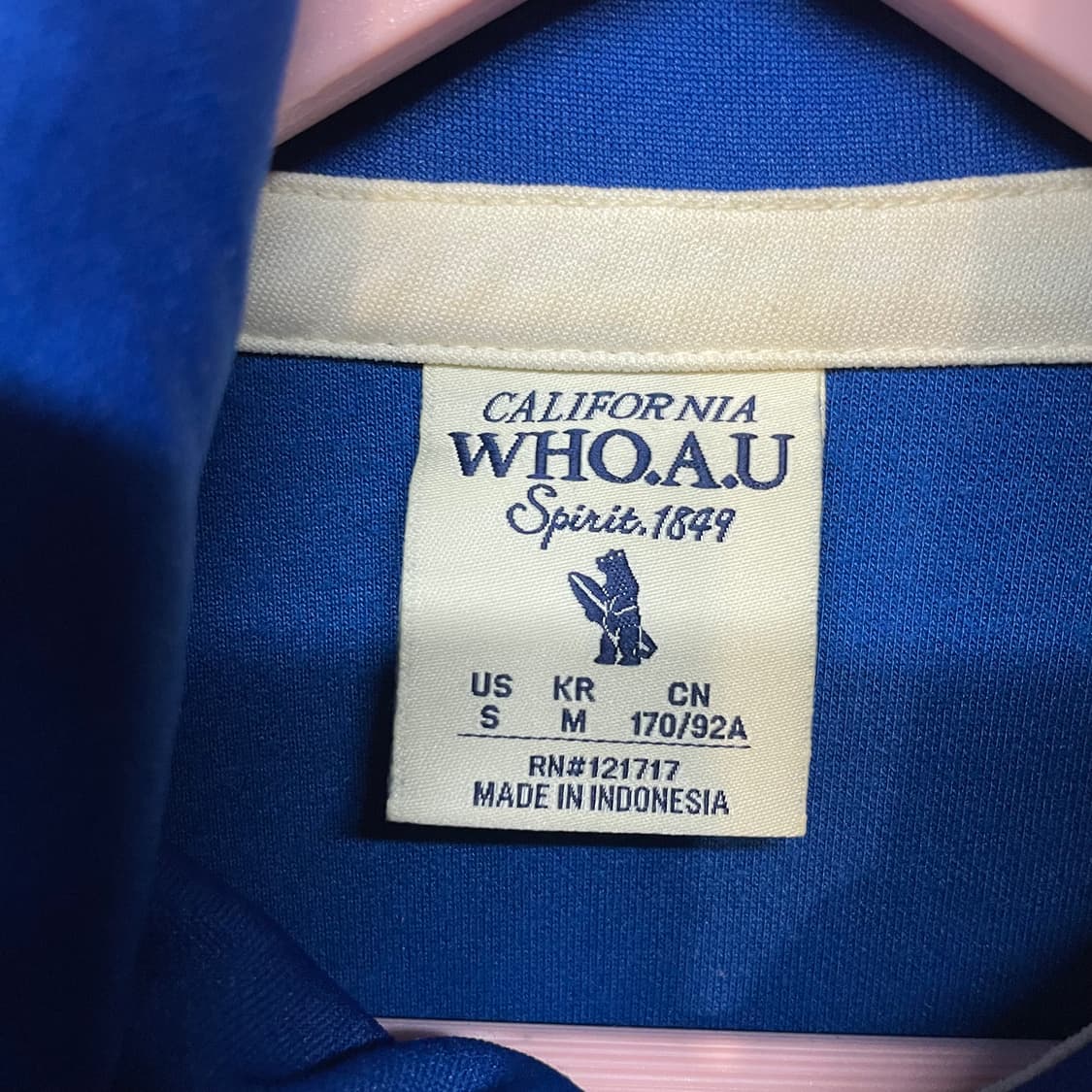 WHO.A.U 후아유 캘리포니아 져지 상품이미지5