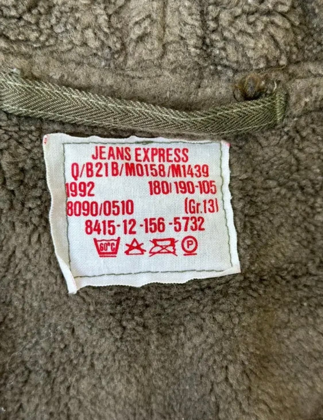 90s 독일 연방군 정품 필드 파카 G.13 상품이미지6