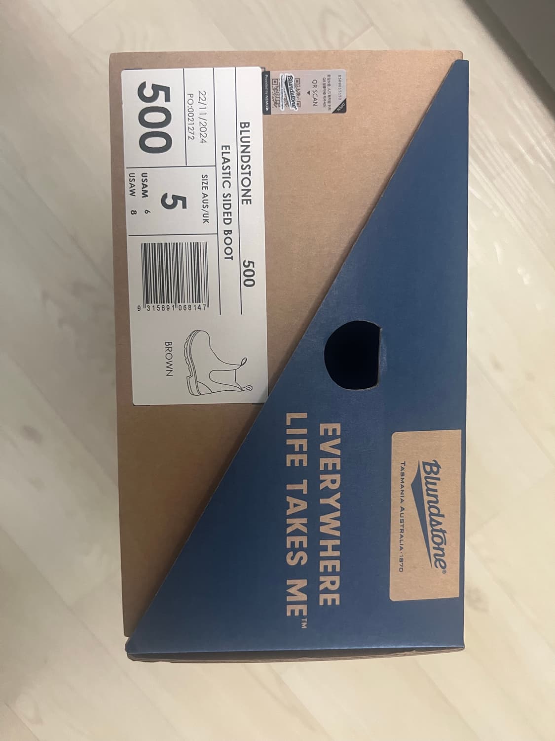 블런드스톤 오리지널500 첼시부츠 브라운 상품이미지7