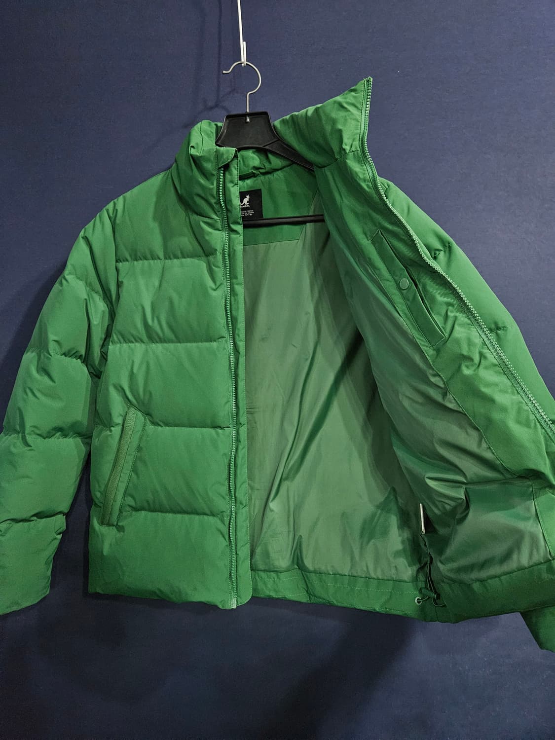 캉골 그린 남성 95 덕다운 패딩  상품이미지8