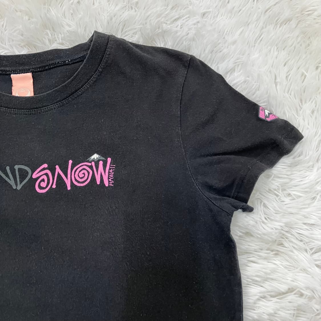 OG 스투시 스노우 프린팅 반팔 1029 y2k 스트릿 갸루 펑키 일본 상품이미지3