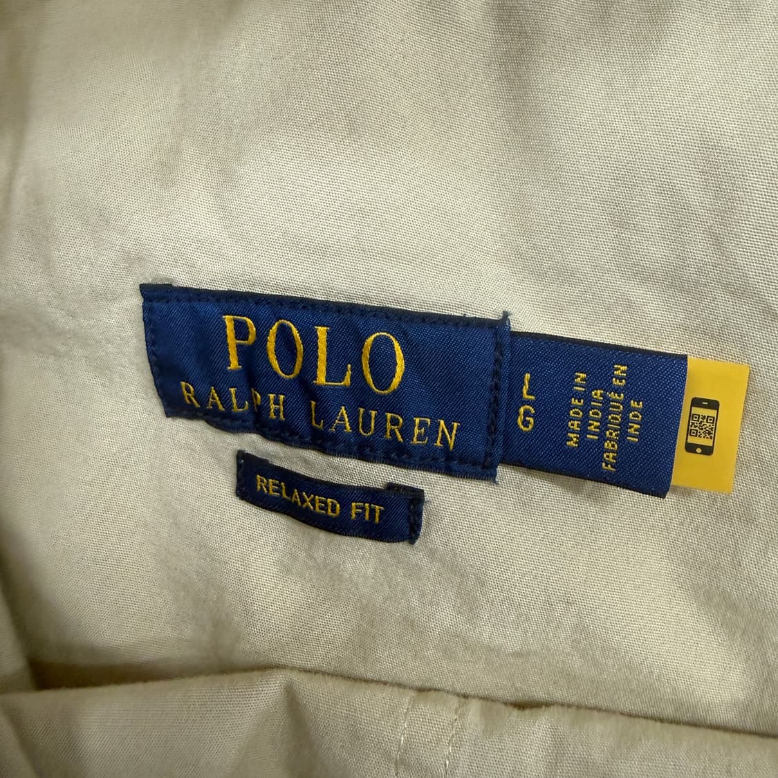 (L)폴로 랄프로렌 포플린 팬츠(베이지) 상품이미지2