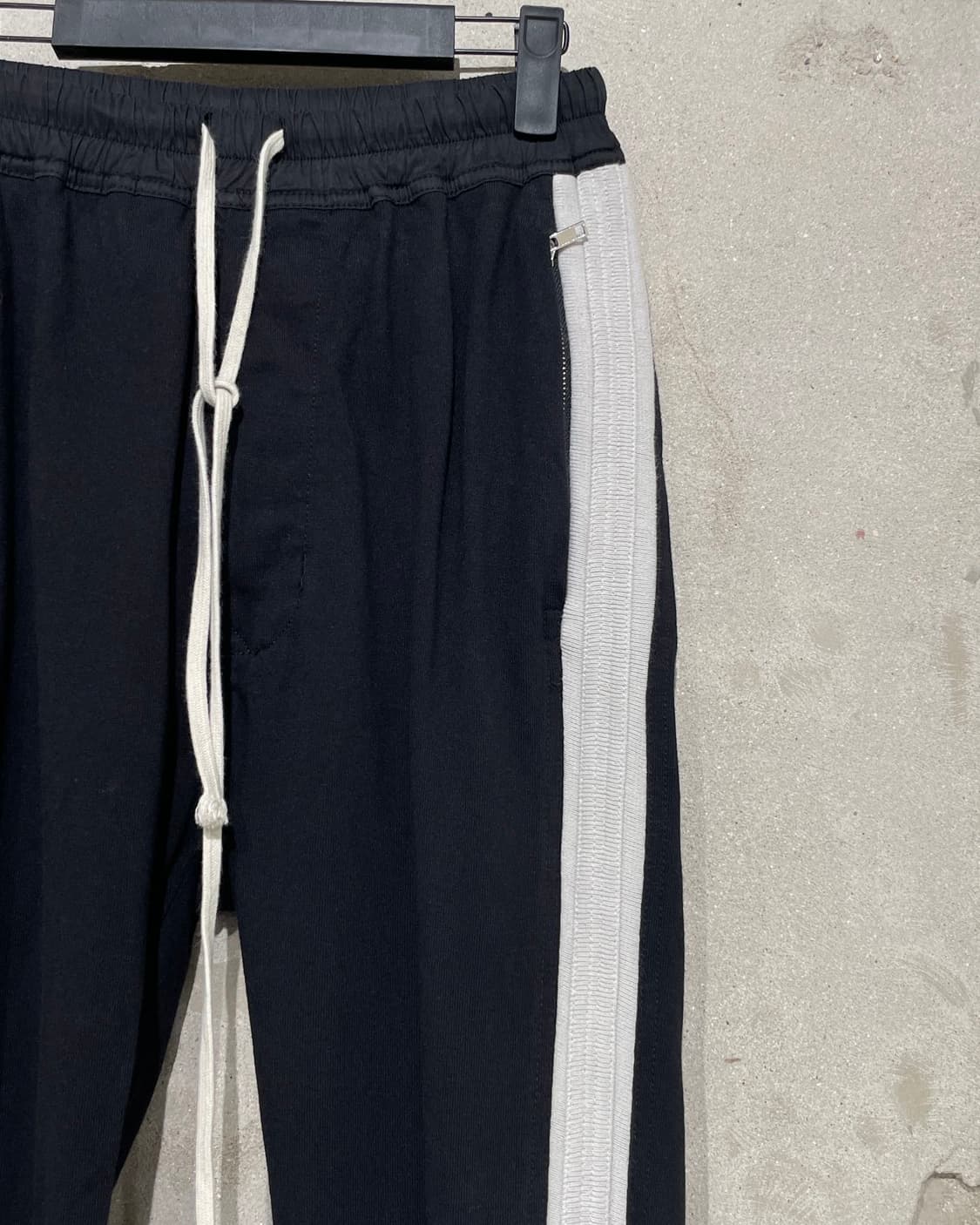 릭 오웬스 19F/W 블랙 사이드 패널 트랙 조거팬츠 상품이미지3