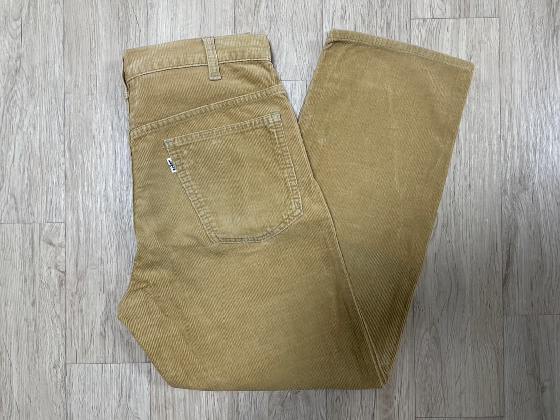 29) LVC원판 60's 리바이스 빅E 코듀로이 팬츠(RRL&폴로) 상품이미지1