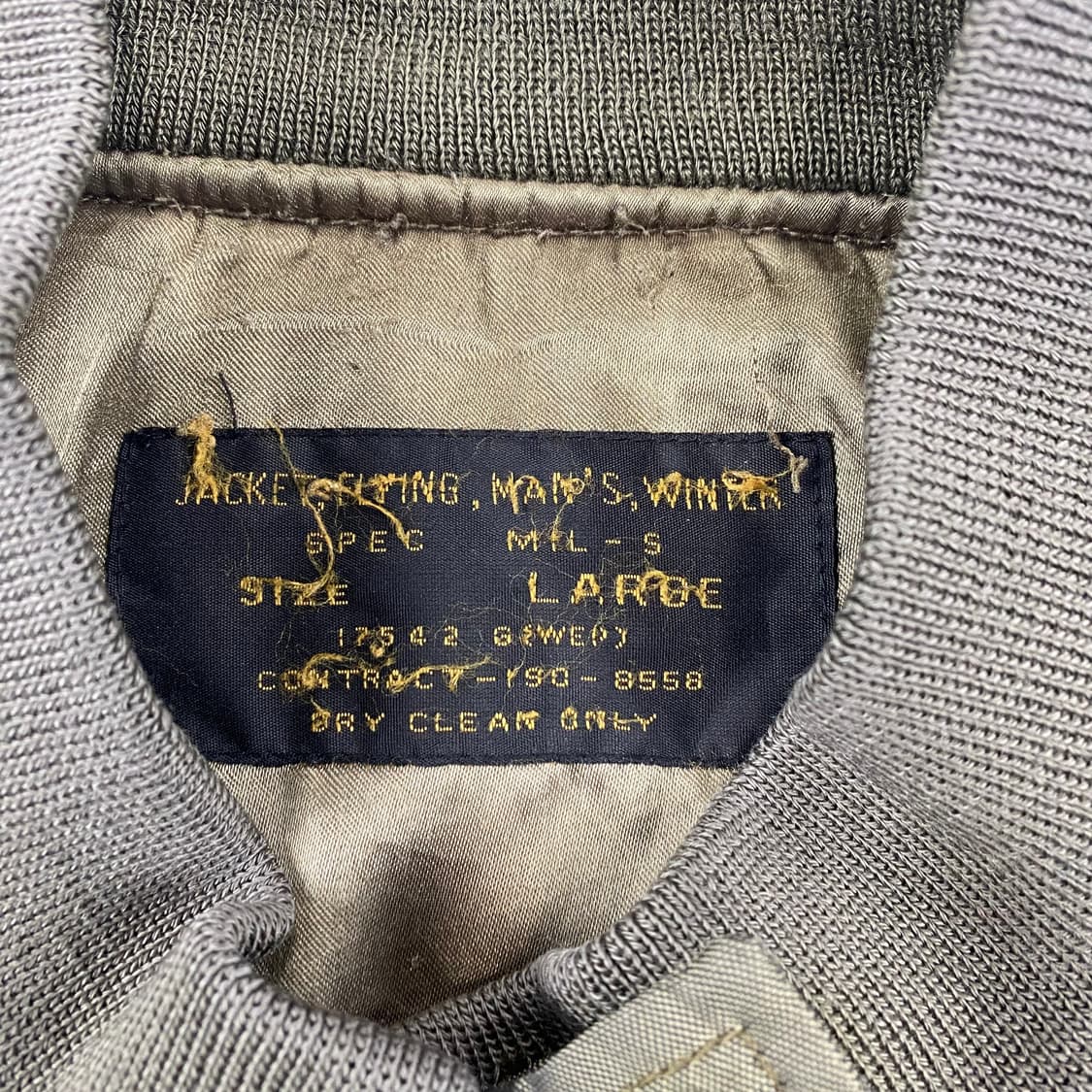 빈티지 G-8 Wep 복각 플라이트 봄버 자켓 (105) 상품이미지7